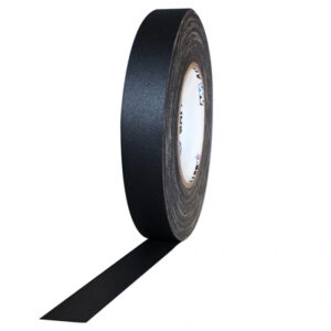 PRO-GAFF 1 Inch Black Gaffer Tape
